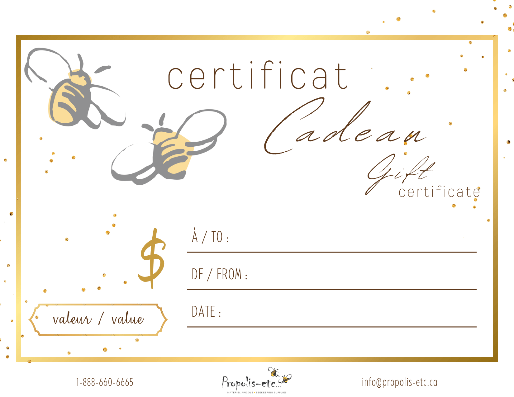 carte cadeau (5.5 x 4.25)