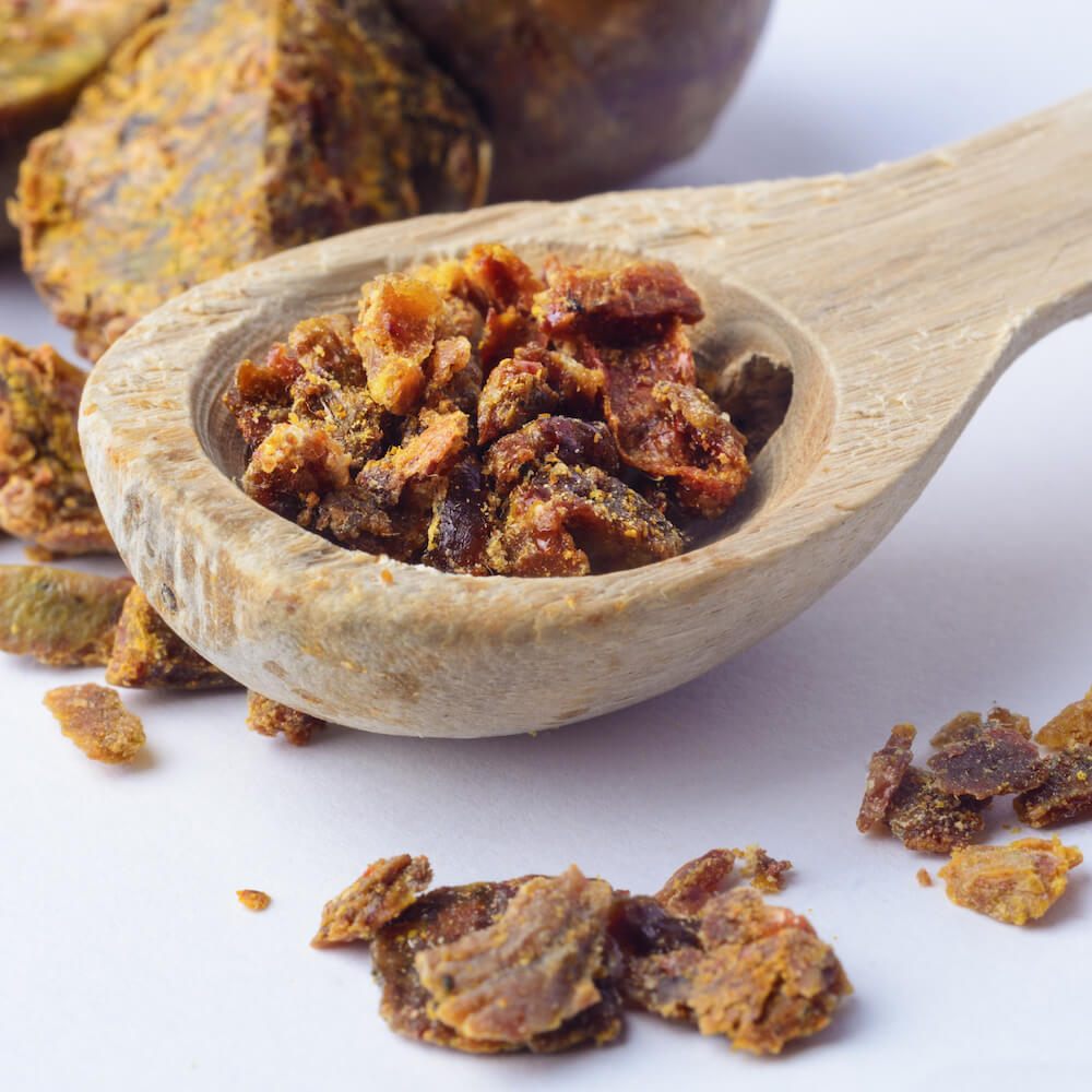 Propolis brute en morceaux (sac de 1lb)