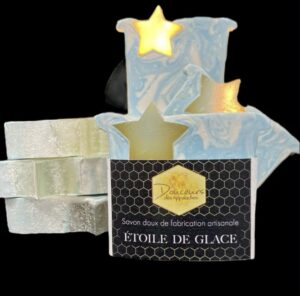 Savon artisanal - Étoile de Glace