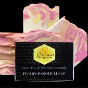 Hand Made Soap - Pêches ensoleillées