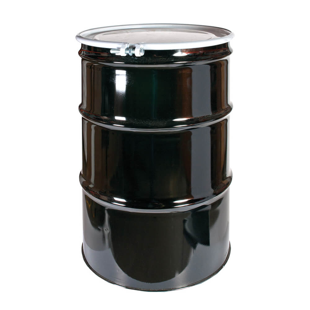 Baril en acier neuf (45 gallons impérial)(205 litres)