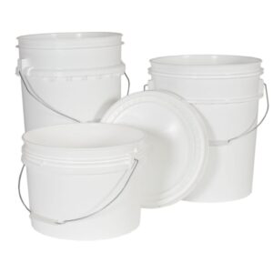 Couvercle en plastique pour seau (3-5-6 gal)