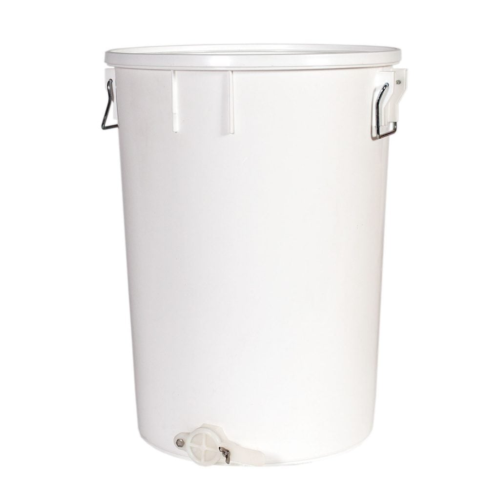 Réservoir en plastique avec robinet (capacité 180 lbs)