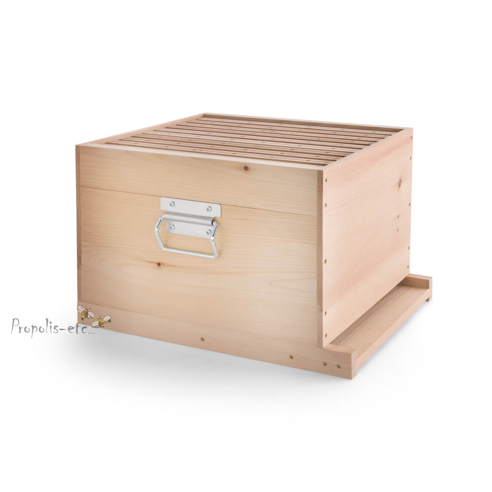 Hausse DADANT 12 1/4" Assemblée (avec poignées) - Pin
