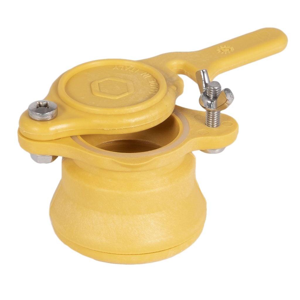 Honey Gate 1 1/2" Yellow Nylon Italian
