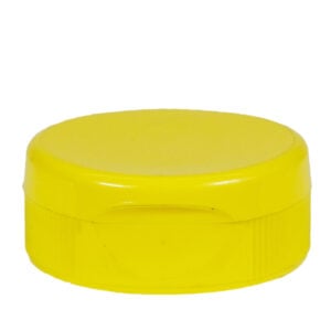 Capsule jaune "Flip Top" pour ourson - Caisse de 1700