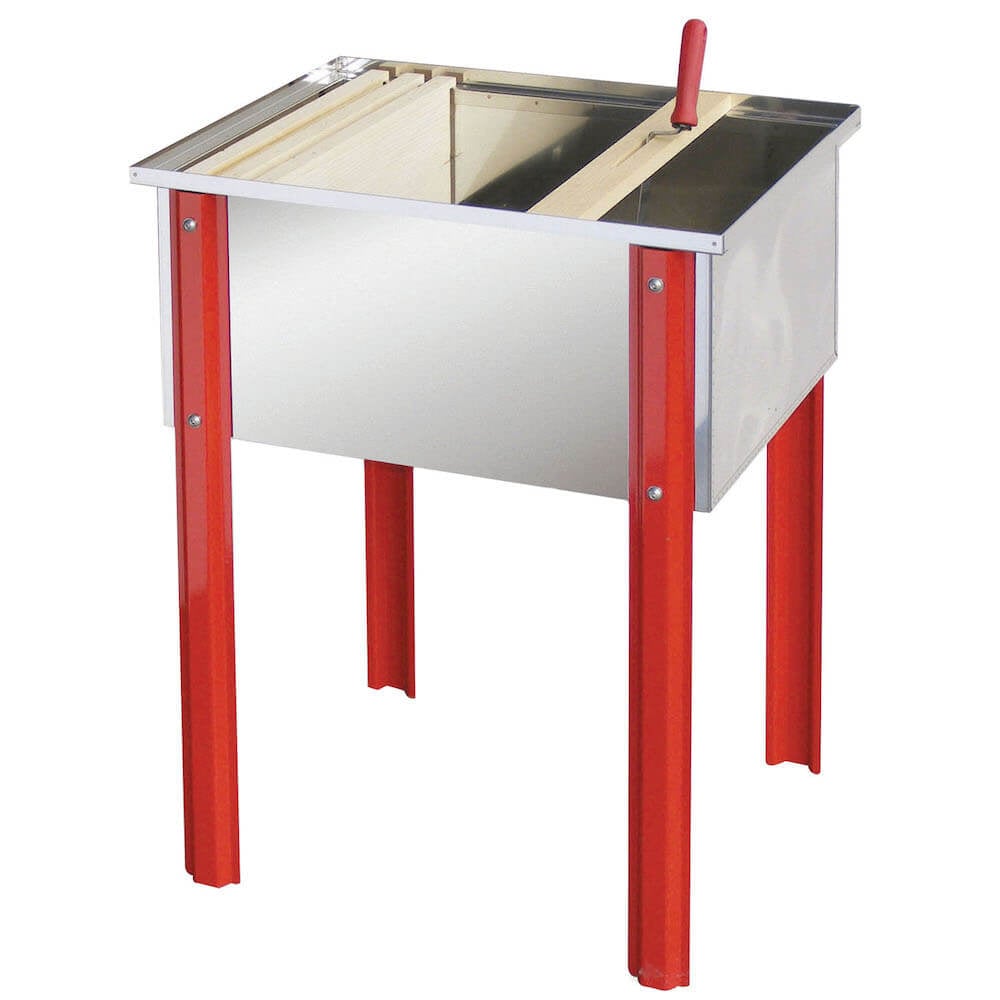 Bac à désoperculer - inox 65cm