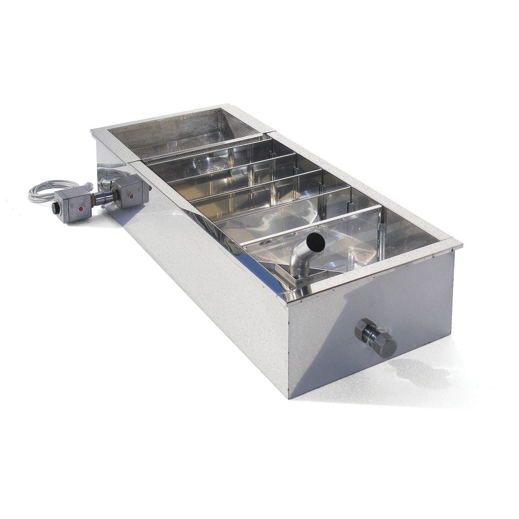 Bac décanteur double paroi chauffant Inox