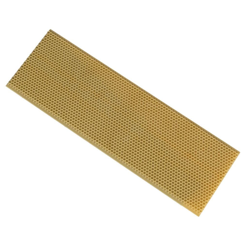 Feuille Plastique Rite-Cell 5 5/8" - Jaune Ciré