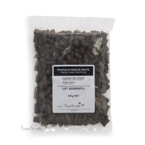 Propolis brute en morceaux (sac de 1lb)