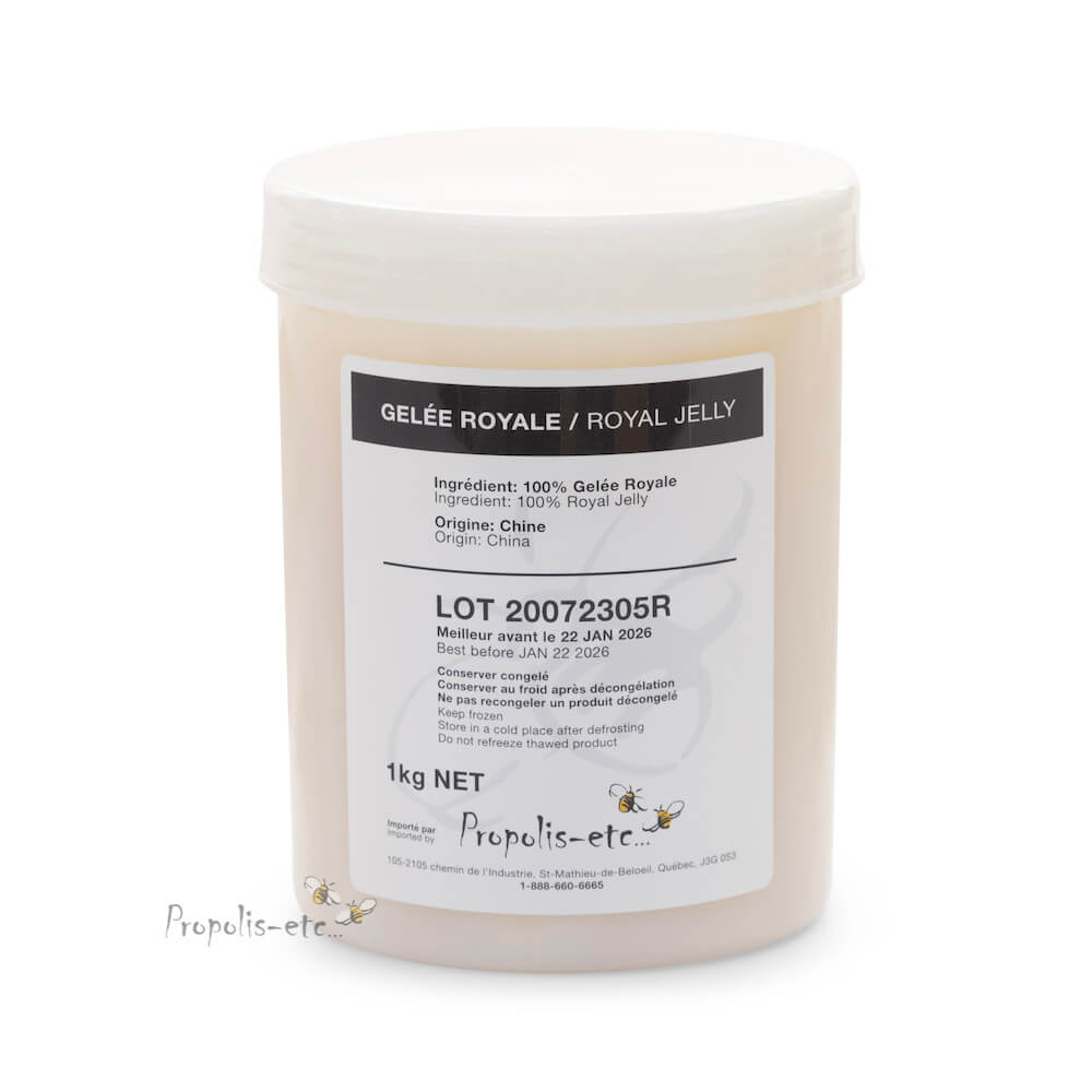 Gelée Royale congelée (Pot de 1kg)