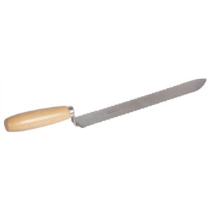 Couteau à désoperculer manche en bois (non-électrique) 28cm