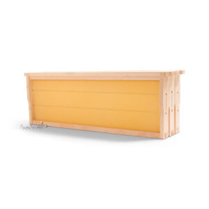 Cadre en bois 6 1/4" assemblé - filé - ciré