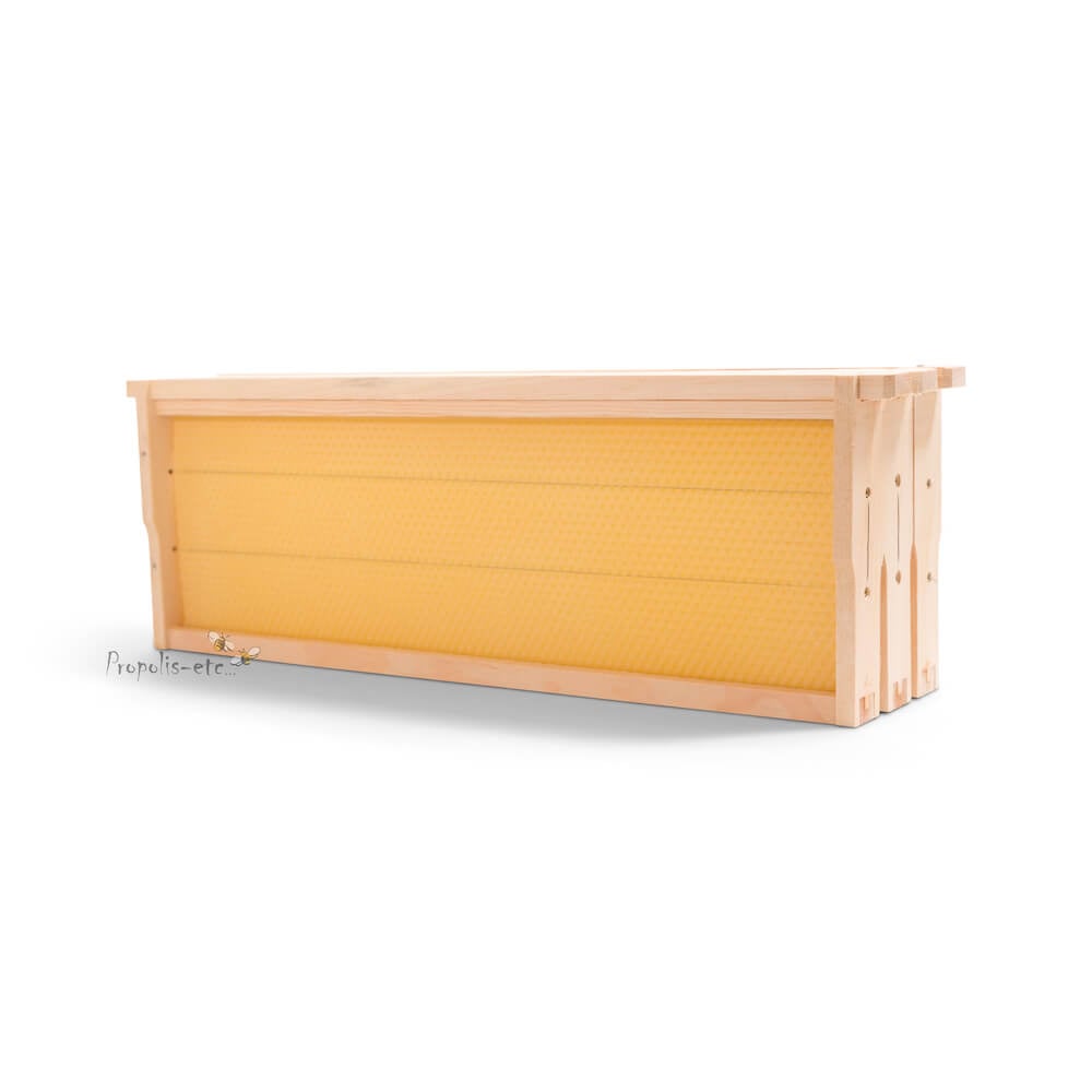 Cadre en bois 6 1/4" assemblé - filé - ciré