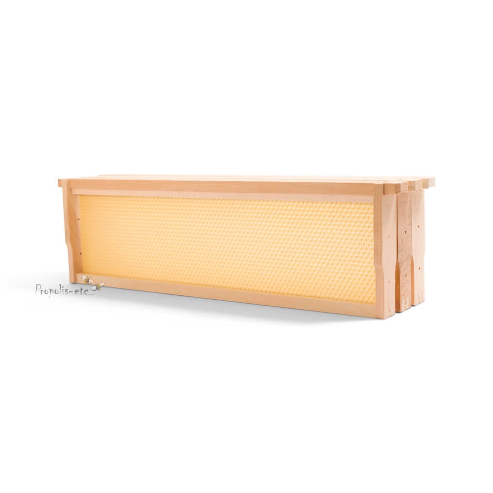 Cadre en bois 5 3/8" assemblé - filé - ciré