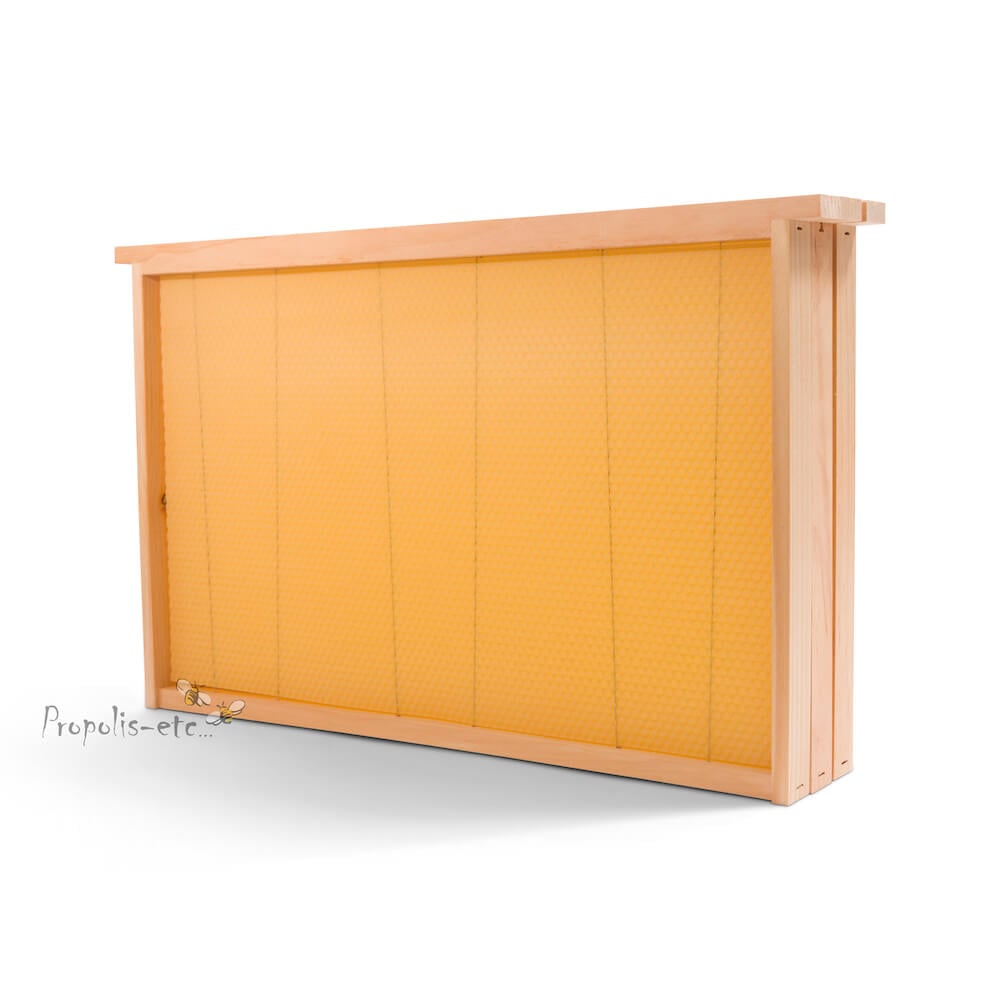 Cadre en bois 11 7/8" assemblé - filé - ciré