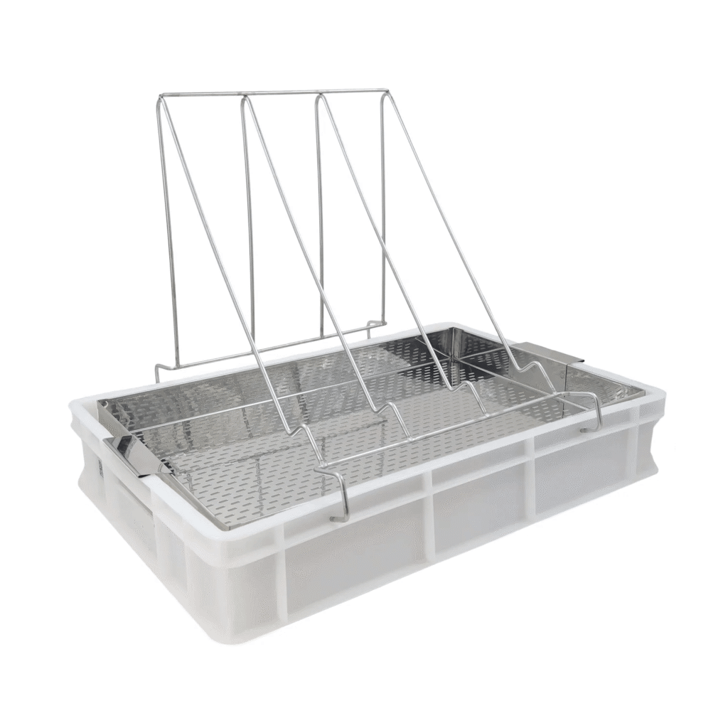 Lyson uncapping tray